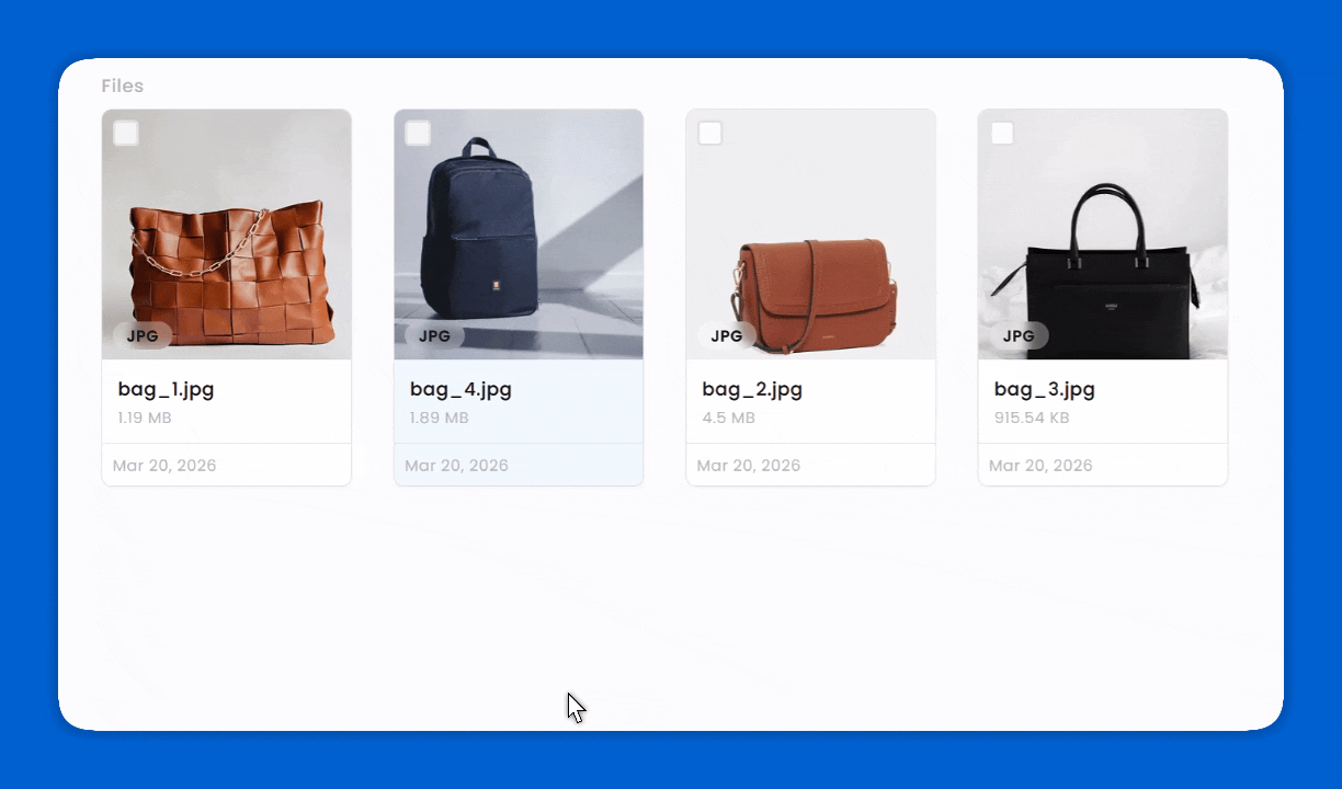 One-click background removal